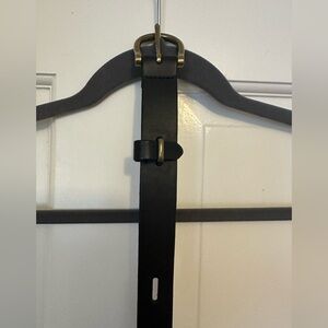 Madewell Genuine Leather Cutout Belt